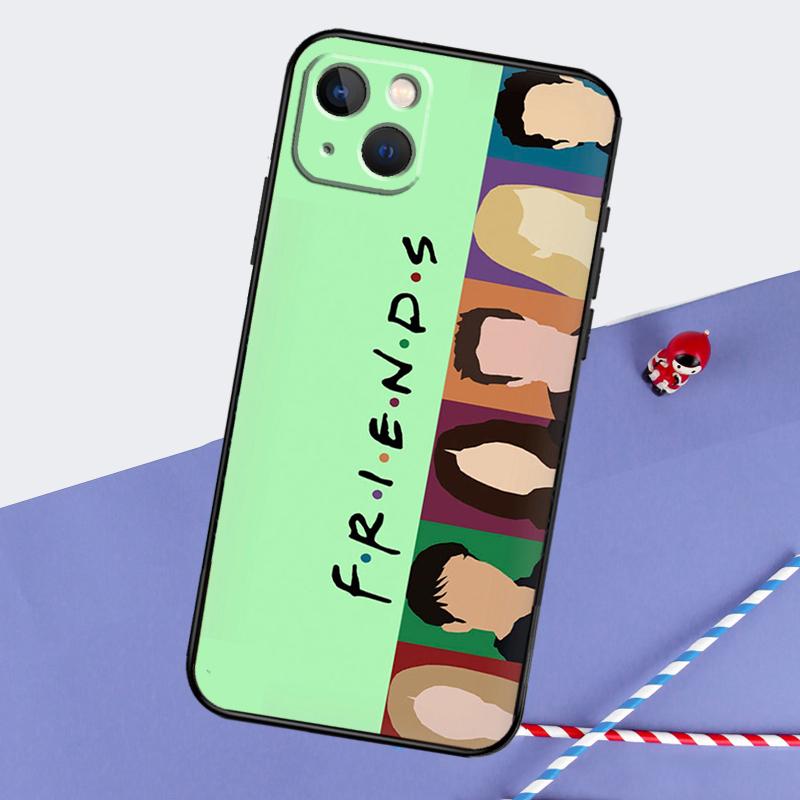 Friends TV Phone Case For iPhone 16 Pro Max 11 12 13 14 15 Pro Max Mini XR 16 15 Plus 16e Cover Shell