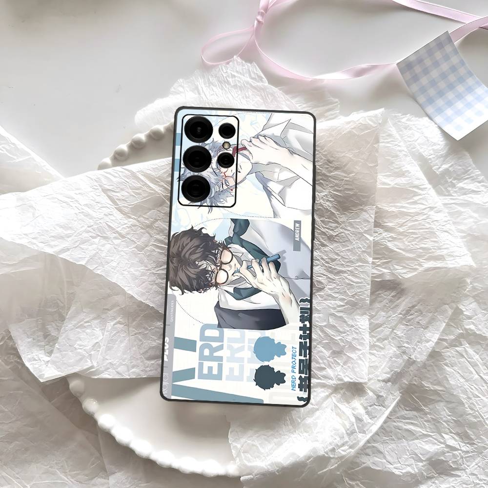 Nerd Project Bl Anime Phone Case For Samsung S 24 Fe 25 Ultra Plus 20 Lite 21 30 22 23 24 22 Ultra 5G Fundas
