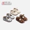 Spring 2026 Baby Girl Princess Soft Sole Leather Walker Shoes