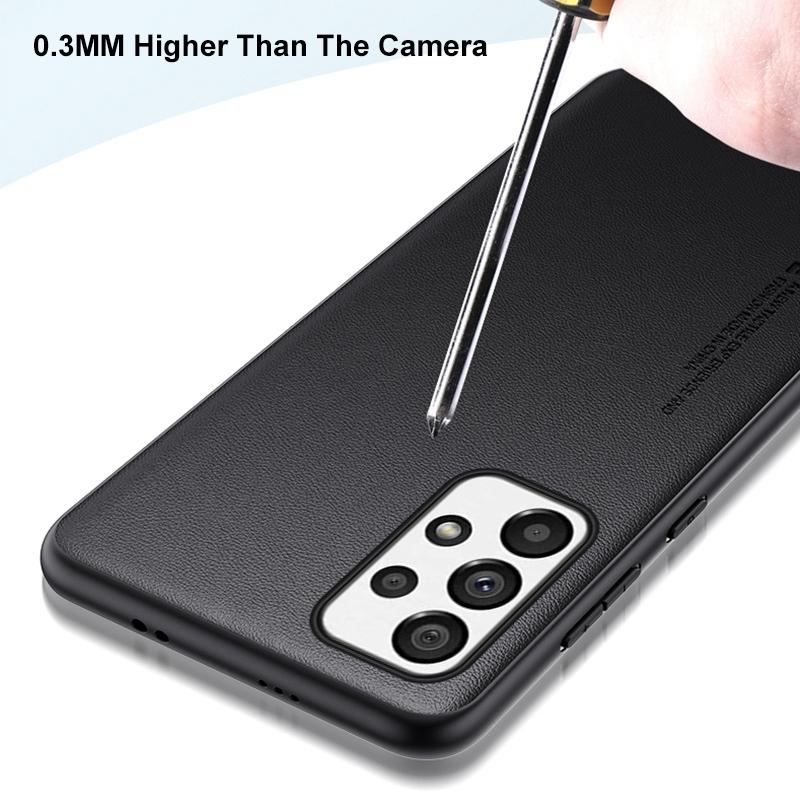 Luxury PU Leather Case For Samsung Galaxy A53 5G Back Cover Silicone Shockproof Full Protection Phone Case For Samsung A53 Coque