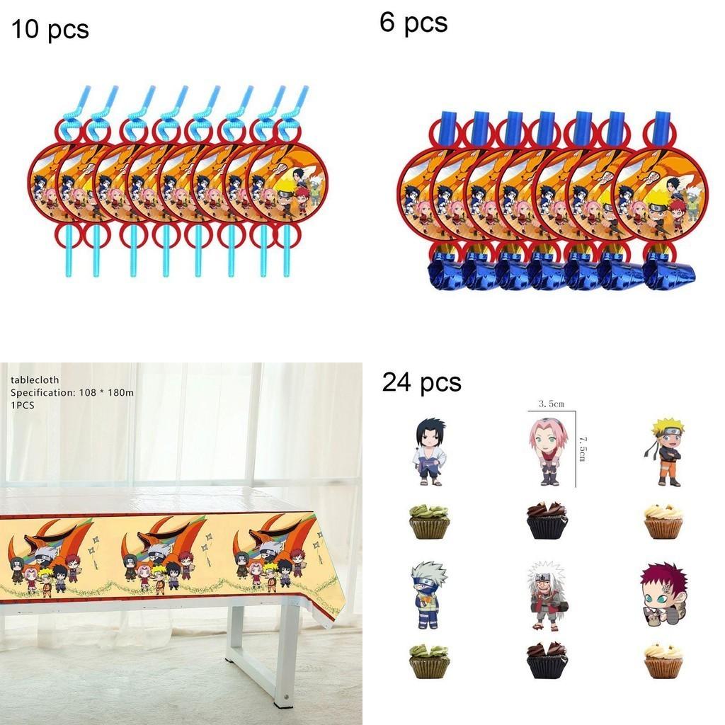 Exciting Naruto Ninja Birthday Party Decor Supplies For Adults And Children Alike