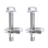 2 Pieces Strong 304 Stainless Steel Mounting Strap Bolts For Fuel Tank Secure Fit 55157 GM11516770 GM11519894 GM15743078