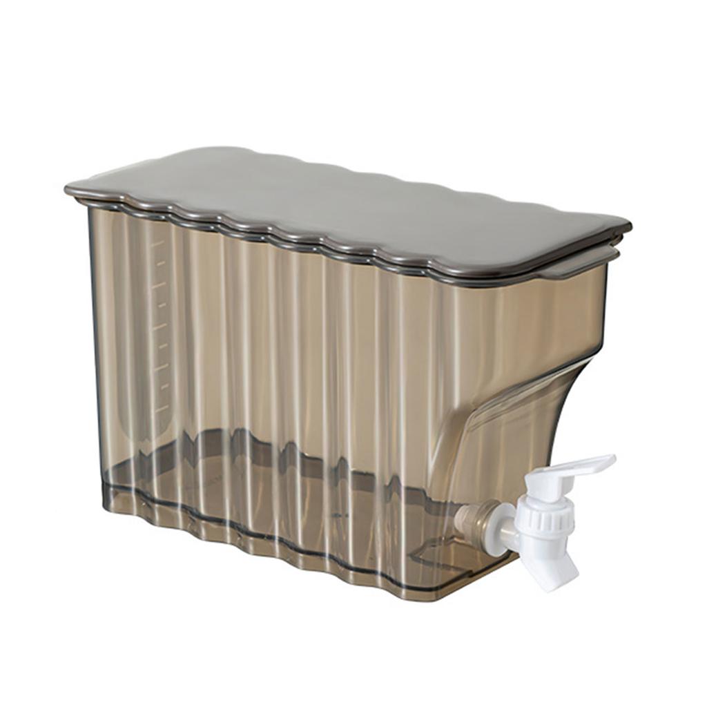 Beverage Liquid Drinks Container Fridges Drinks Dispensers with Tap & Lid Refrigerator Cold Beverage Dispensers Jugs