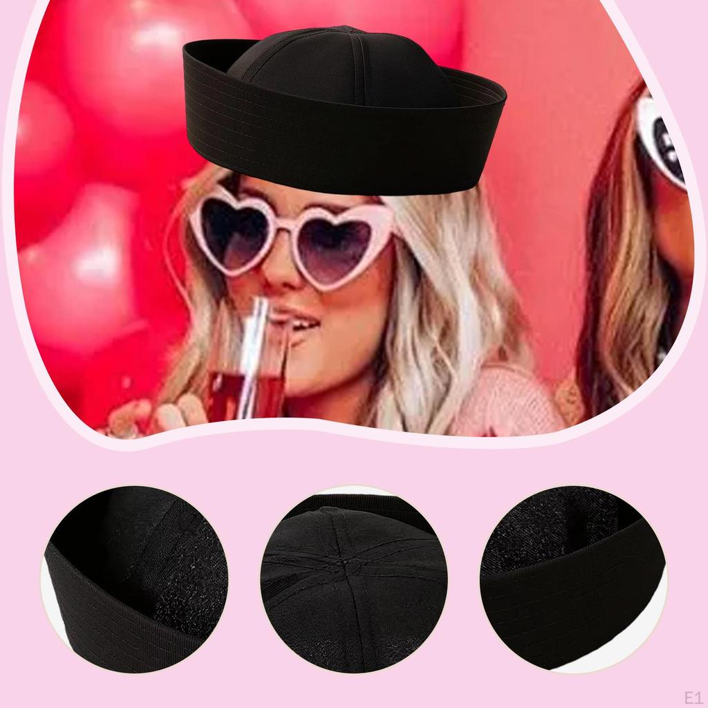 Sailor Hat Costume Accessory for Party Festival Stage Performance Fancy Dress