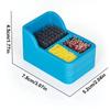 Cleaner Tool Soldering Iron Tips Cleaning BOX  Steel Brush Sponge Copper Wire 3 Clean Modes Welding Head Tin Slag Remove