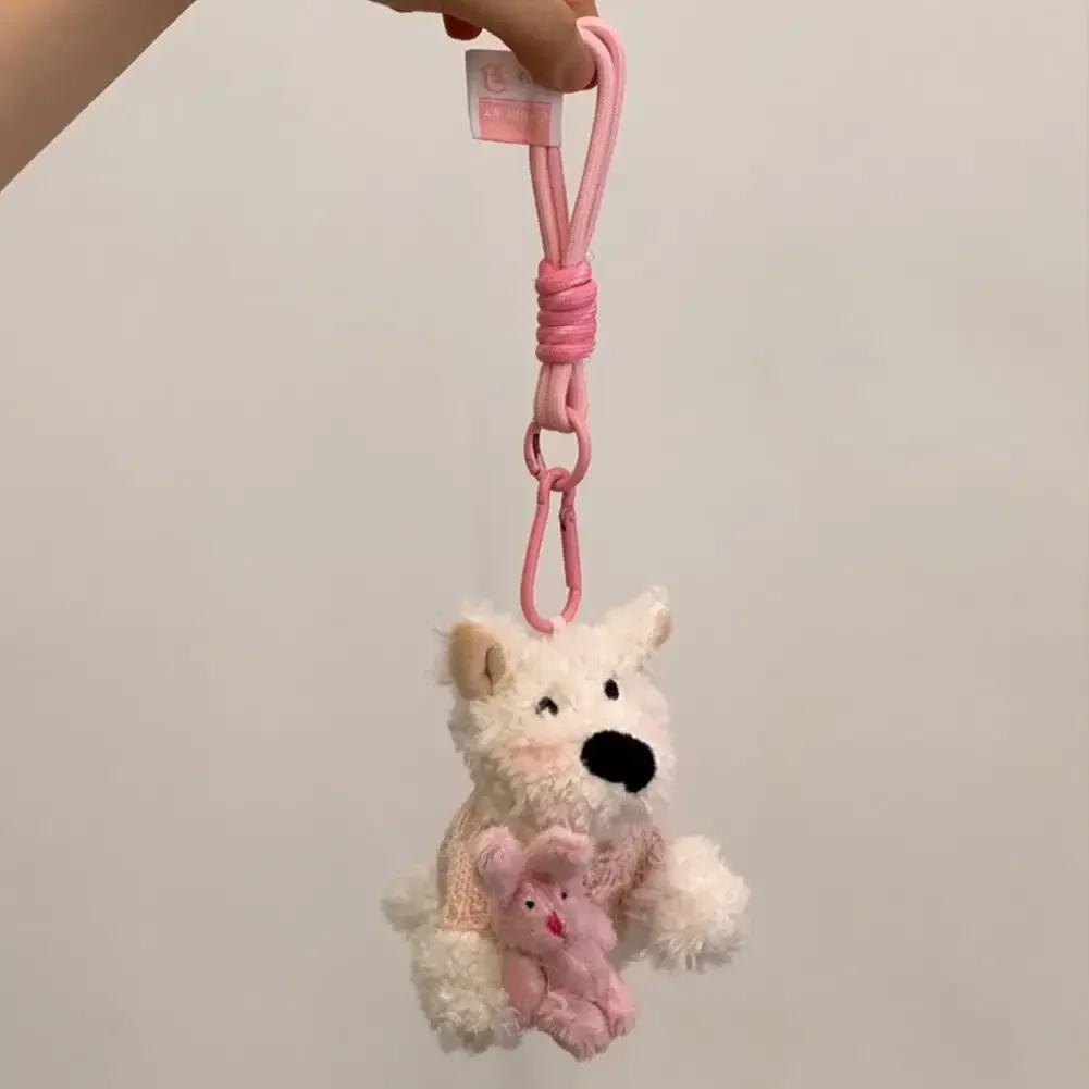 1Pcs Plush Doll Bag Pendant Car Hanging Pendant Cute Figure Key Chains Car Pendant Car Interior Decoration Car Decor