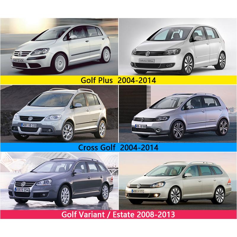 For Volkswagen Golf Variant Golf Plus Cross Golf VW 2004~2014 New Chrome Car Side Door Handle Cover Trim Sticker Car Accessories
