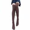 Sexy Warm Long Cotton Stocking Over Knee Stocking Women Winter Knee High Thigh Knitted Stockings for Ladies Over The Knee Socks