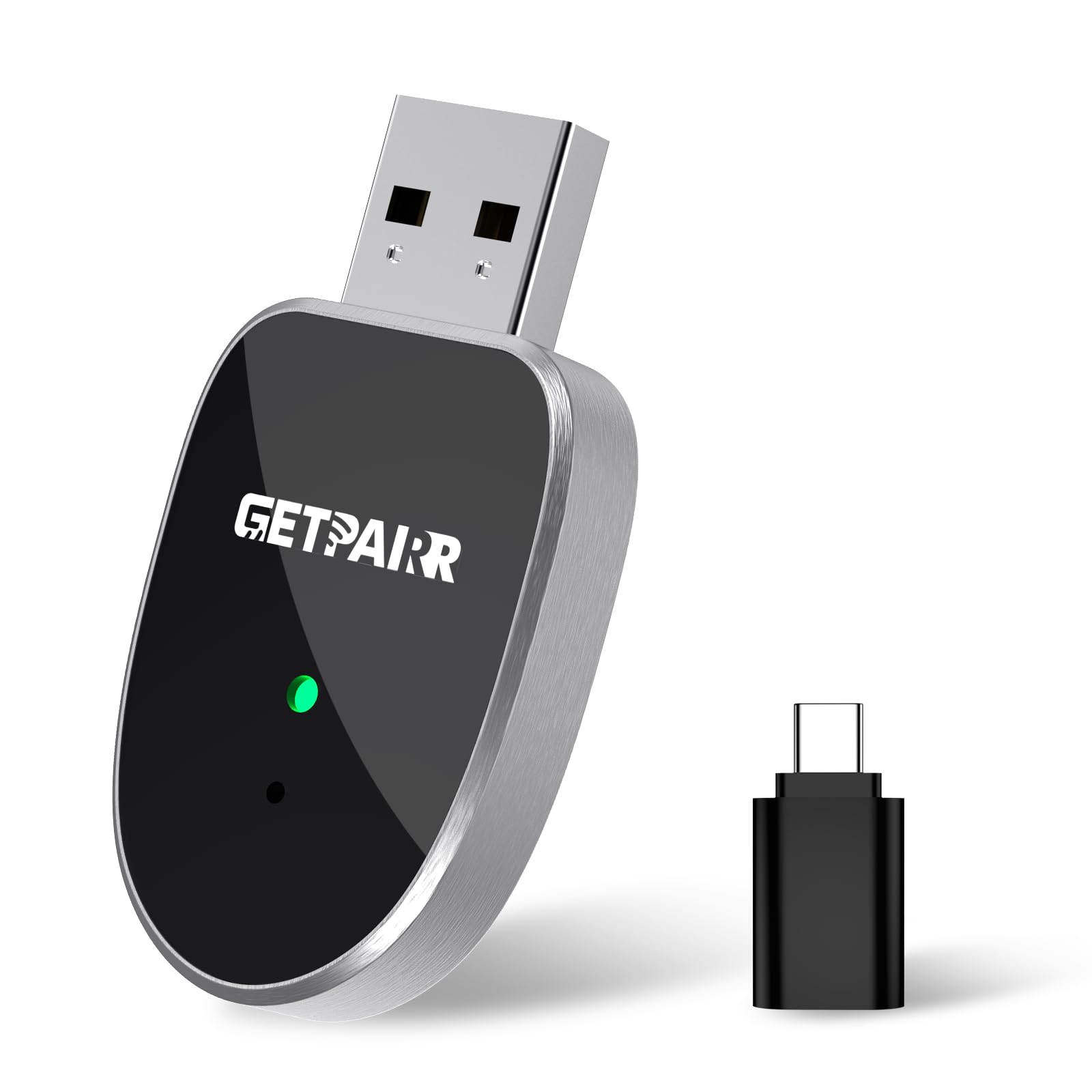 

GetPairr Mini 2 Wireless CarPlay Adapter, Compatible with Apple CarPlay/Android Auto, Wireless Car Play/Android