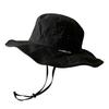 Summer Fisherman Hat, Breathable Mesh Big Brim Quick-Drying Sun Hat, Sweat-resistant Bucket Hat for Hiking Camping Fishing Outdoor Use