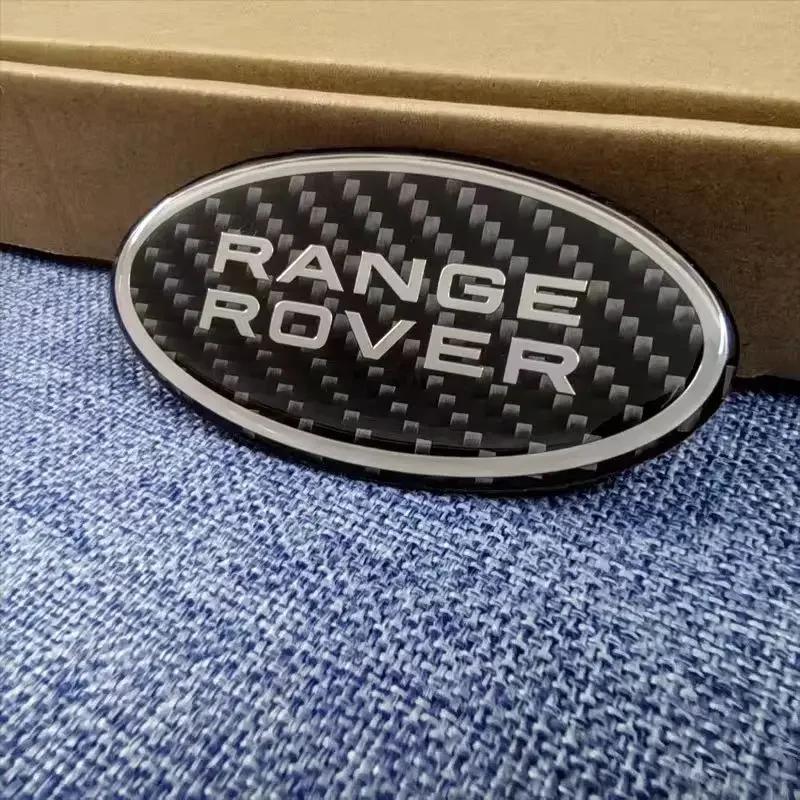 3D Car Front and rear Emblem Badge Sticker For Land rover SVR Discovery Velar Evoque Freelander Range Rover L322 car accessories FG7