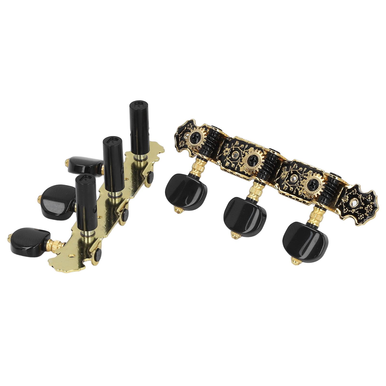 

2PCS Acoustic Guitar Tuning Peg Metal and Plastic Guitar Machine Heads Tuning Key Peg