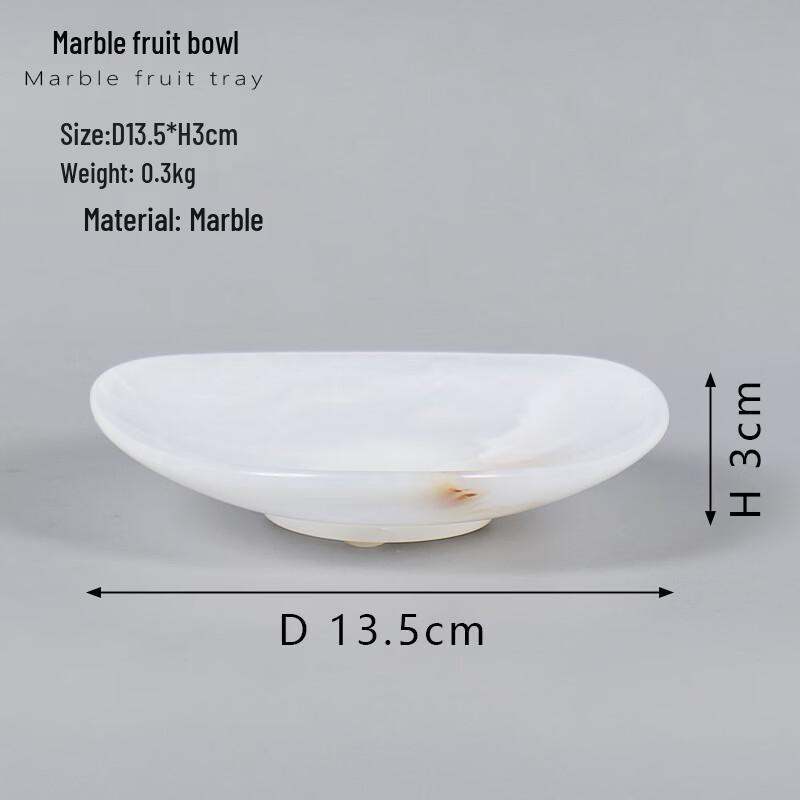 Abay Minimalist Acrylic Irregular Snack Tray