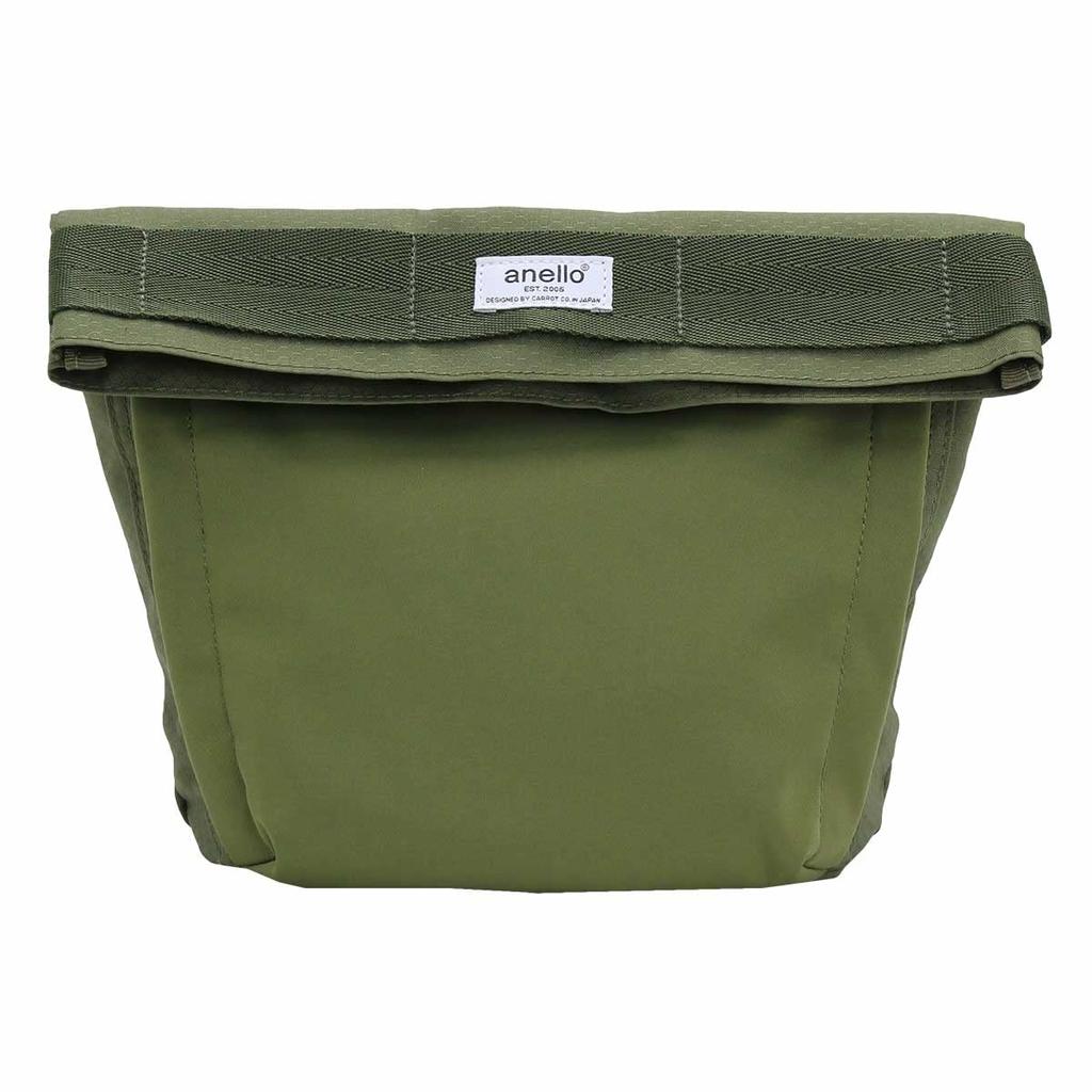 Anello Mini Shoulder Bag, A5 Size, Multi-Storage, Olive, ATS0921
