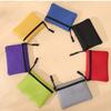 Portable Korean Style Ox Cloth Coin Purse Solid Color Zipper Small Item Bag Card Bag Coin Purse Card Storage Bag Travel