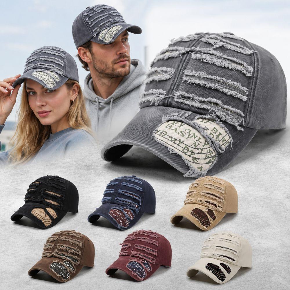 Cool Baseball Cap Unisex Cotton Cowboy Hat Fashion Retro Peaked Cap Men Women