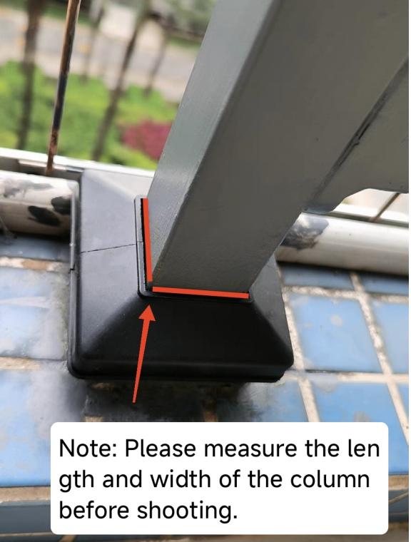 2/4pcs Post Skirt 78mm/3.07" Plastic Split Style Post Base Cover Trim Skirt for Fence Stair Handrail Railing Porch