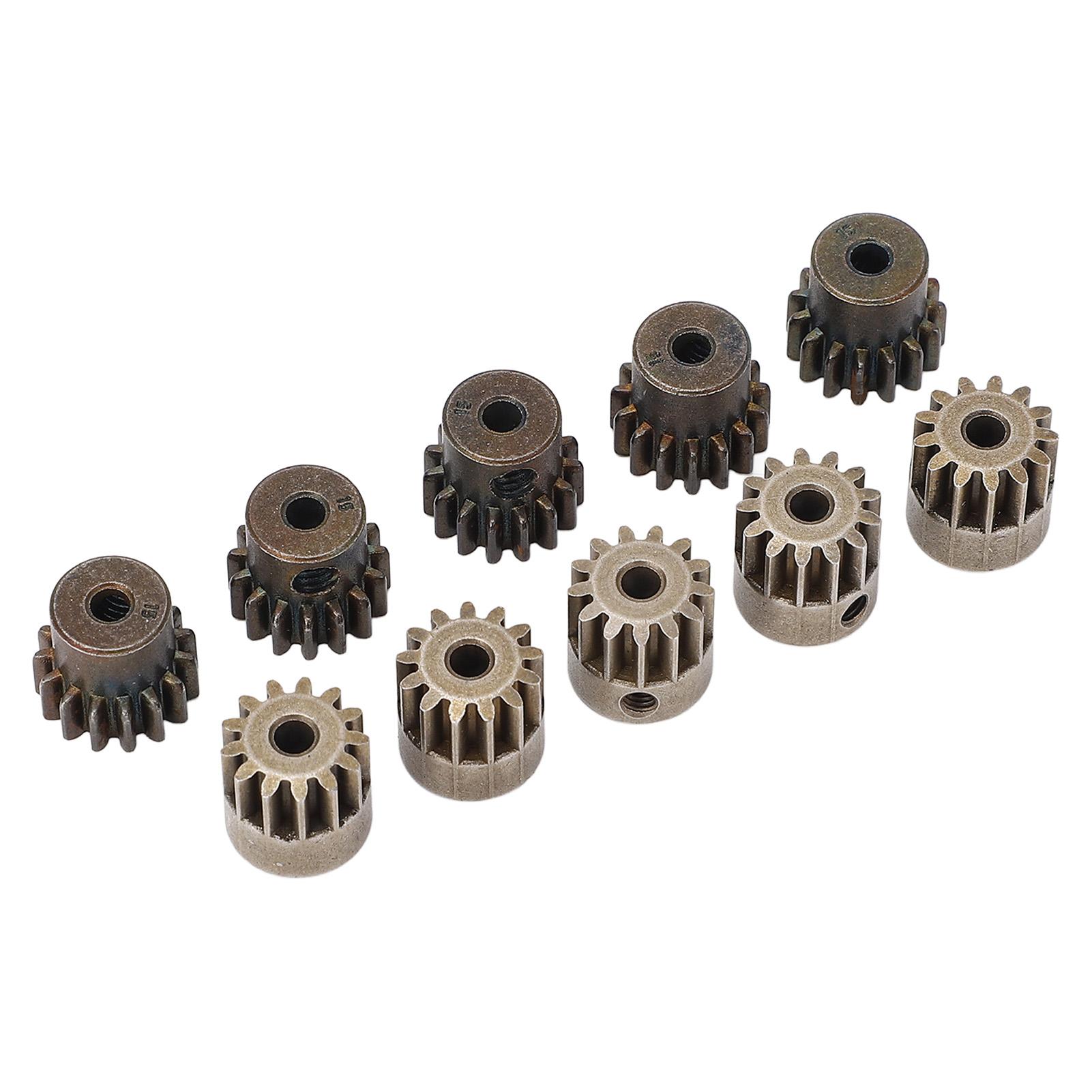 

10pcs 32P Motor Gear RC Model Car Gear Set 13T 15T Steel Gear Set for HPI Losi Axial 1 8 1 10 RC Car