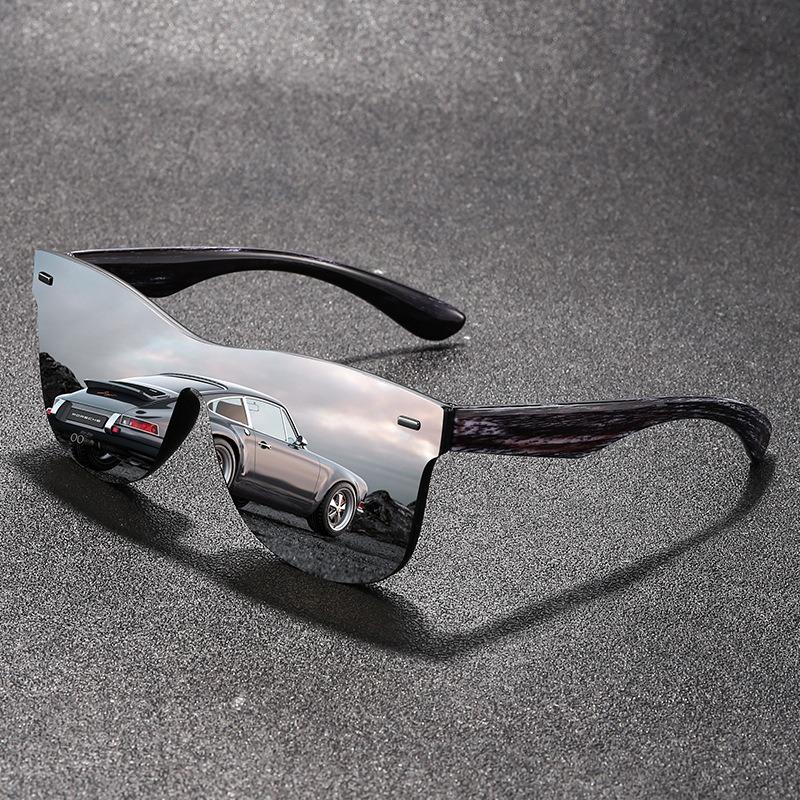 Retro Men'S Square Cool Driving Sunglasses Fashion Women'S Outdoor Sports Glasses New Sports Hiking Goggles Uv400 Eyewear