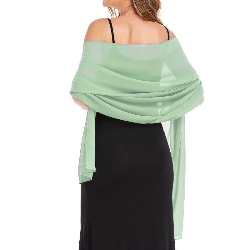 Women's Chiffon Evening Shawl and Wrap for Weddings and Bridesmaids