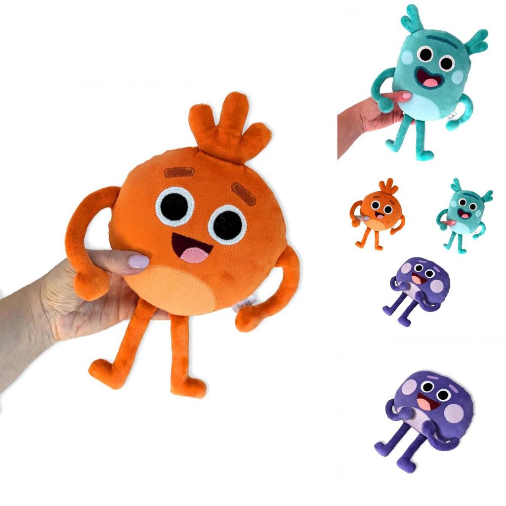 Grumble Bumble Nums Peluche Animale Con Cristallo Imbottitura Morbida Per Bambini E Collezionisti
