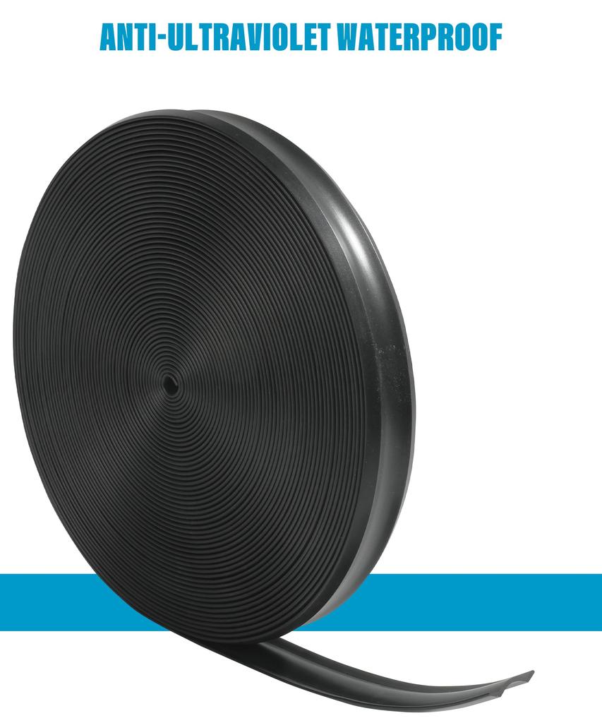 Zlirfy 50ft RV Trim Molding, Heavy Duty Trailer Trim, Car Accessories RV Vinyl Insert