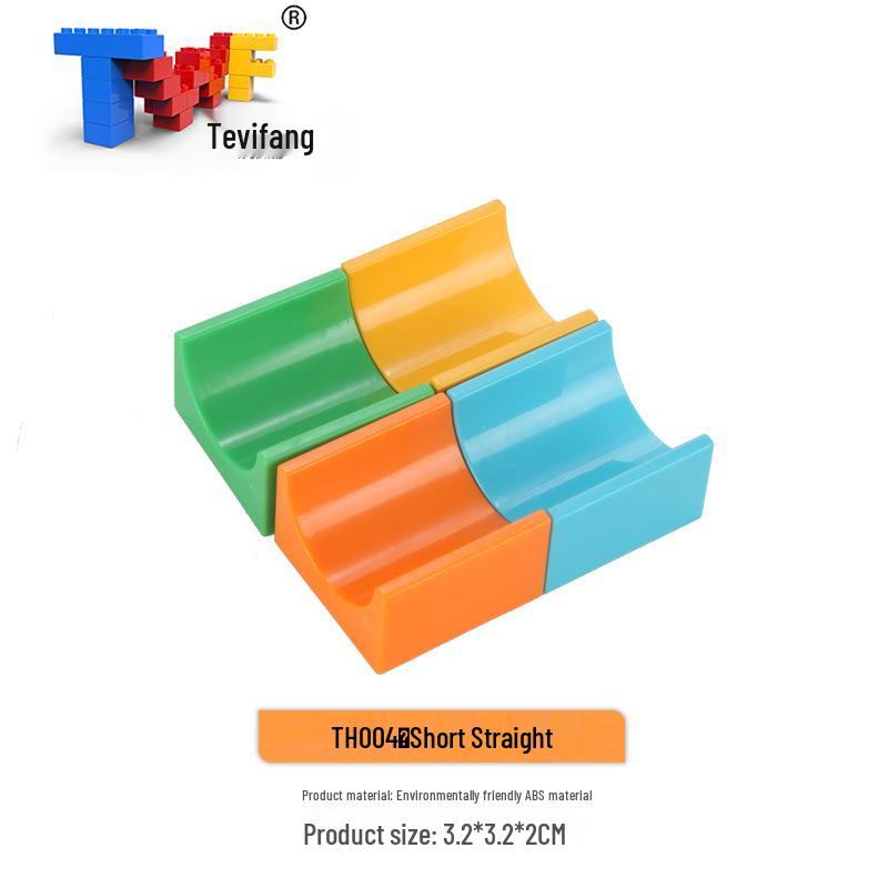 Large Particle Ball Track Building Blocks for Kids