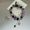 Fashionable Butterfly Beaded Tassels Bracelet for Women Vintage Snake Pendant Handchain Stylish Jewelry Accessory