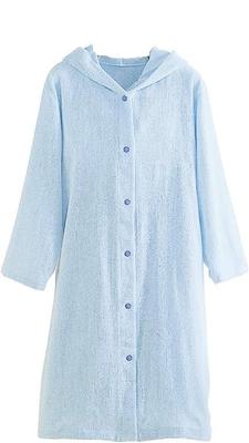 Shuei Sangyo Quick Made In Open Aqua Quick Drying Baby Respect for the Aged Day Bathrobe, Mom, Drying, Japan, Hooded, Maternity, Front, Job,