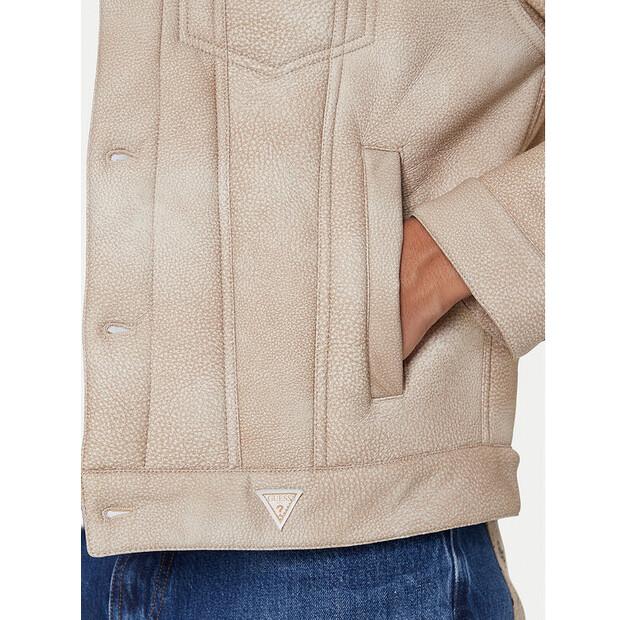 Куртка из имитации кожи Guess M5BL0I W2500