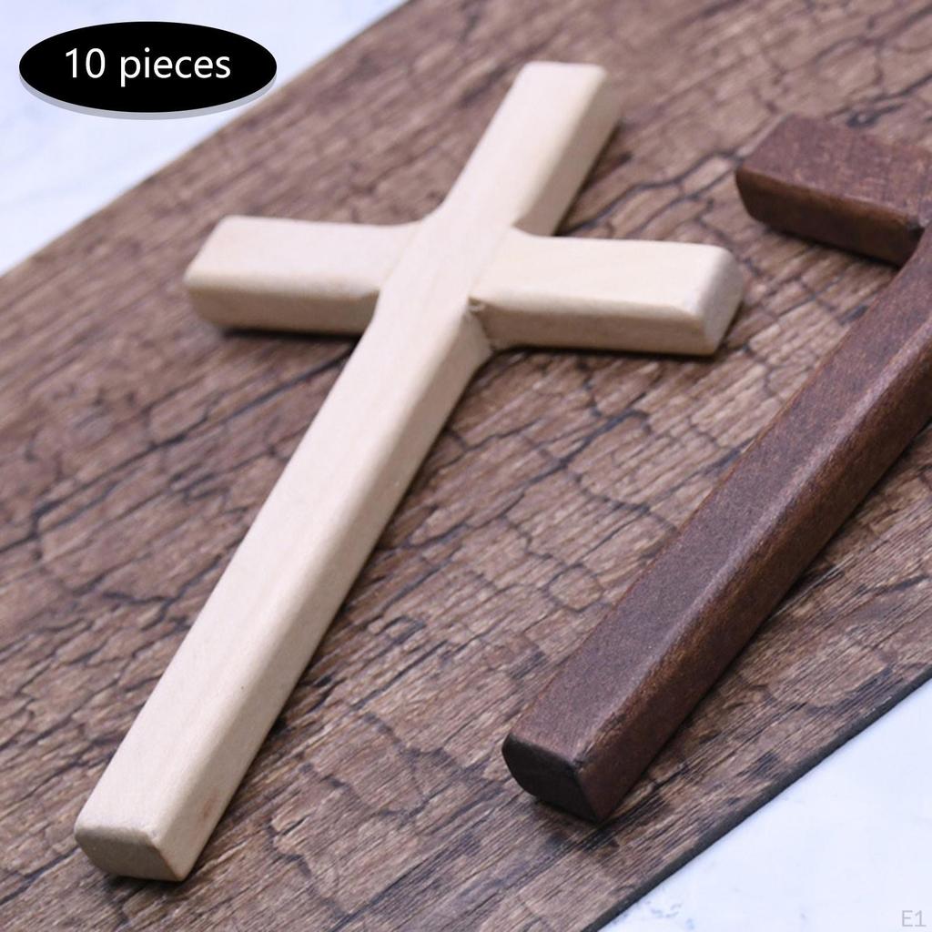 Crucifix Ornament 12cm Decor Holiday Gifts Living Room Bedroom Decoration
