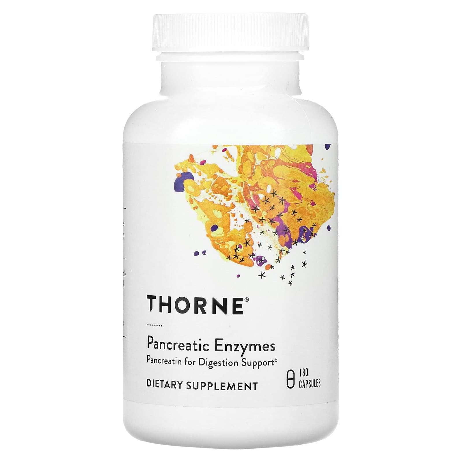 

Pancreatic Enzymes, 180 Capsules (500Mg per Capsule)