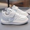 Scarpe sportive per bambine Primavera Nuove scarpe per bambini Scarpe da tavola per ragazzi Scarpe per bambini grandi Scarpe leggere piccole bianche Primavera e autunno basse