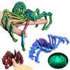 3D Printed Retractable Spider Movable Joint Fidget Toy Rotatable Articulated Office Desktop Ornament Adults Kid Toy Crafts Gift