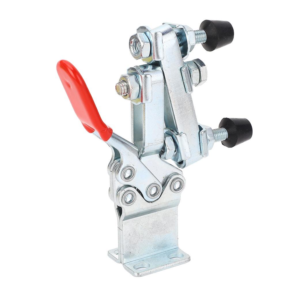 Long U Bar Horizontal Toggle Clamp Double Head Design Quick Release Clamp Welding Table