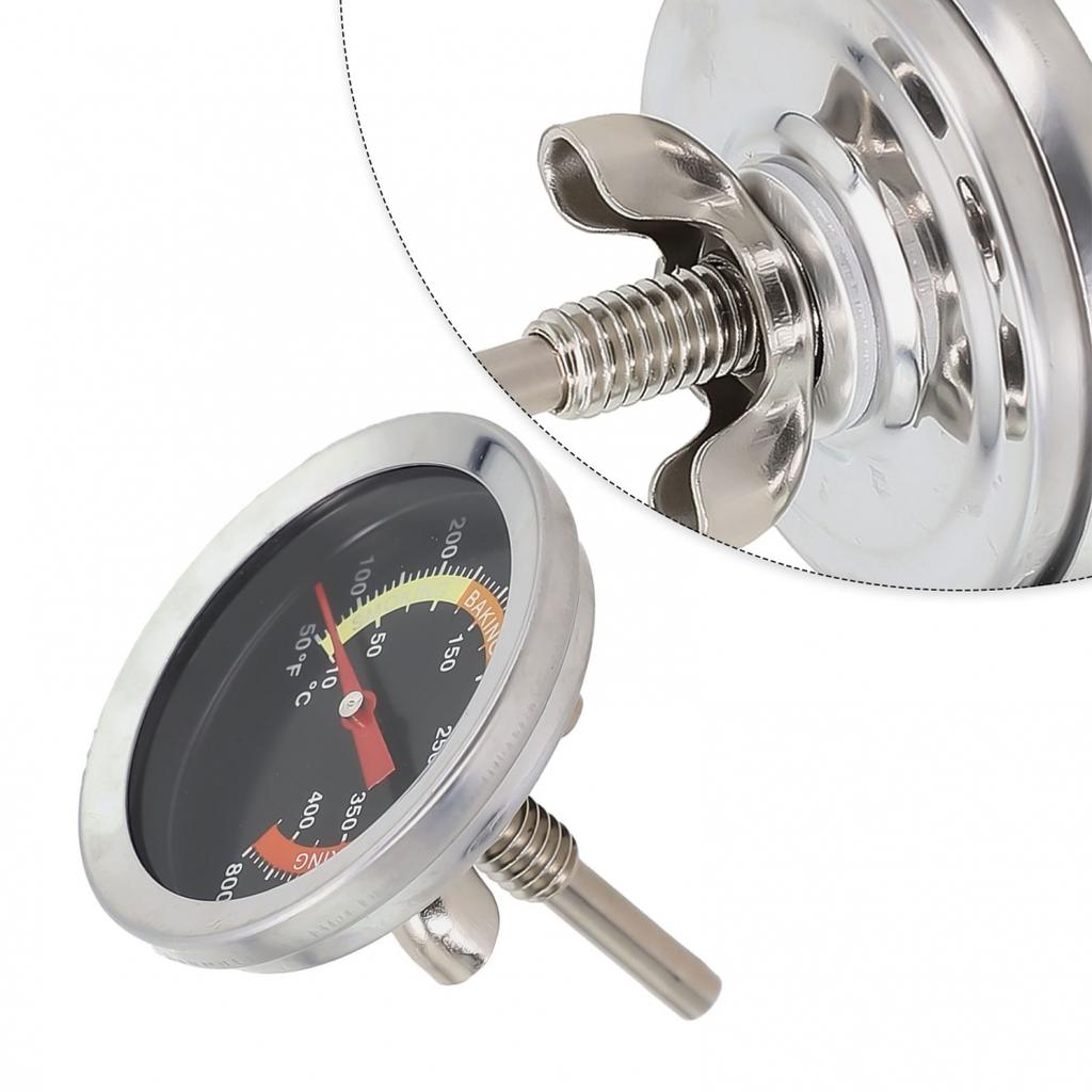 Fitment BBQ Stainless Steel Temperature Gauge High Quality