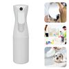 Spray Bottles Continuous 360° Fine Mist 200ml White High Pressure Water Spray Bottle for Styling Home Barbershop