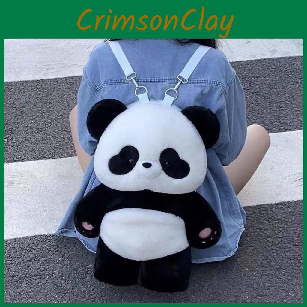 Cuter Plush Panda Crossbody Bag With Lightweight And Phone Compartment Girls For
