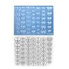 Creative Nail Art Silicone Mould for Easy Pattern and Designs Creation Soft Materials Fit Various Nail Shapes and Lengths