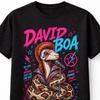 David Boa Funny Glam Rock Snake Ziggy Stardust Music Graphic Unisex TShirt