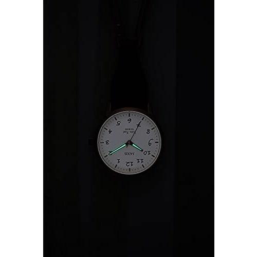 Sun Flame Hook Watch with J-Axis Carabiner, HBP268-BR, Women's, Brown