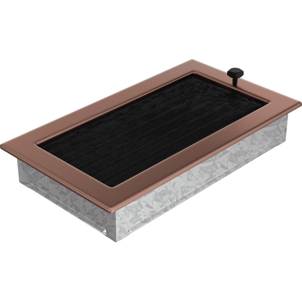 Vent Cover 17x30 Galvanic Copper with Blinds
