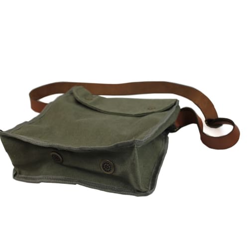 Thecostumebase Indiana Jones Mk VII Gas Mask Bag Green Indy Prop WWII