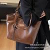 2025 new niche versatile large-capacity tote bag women's messenger bag class commuter bag shoulder bag handbag