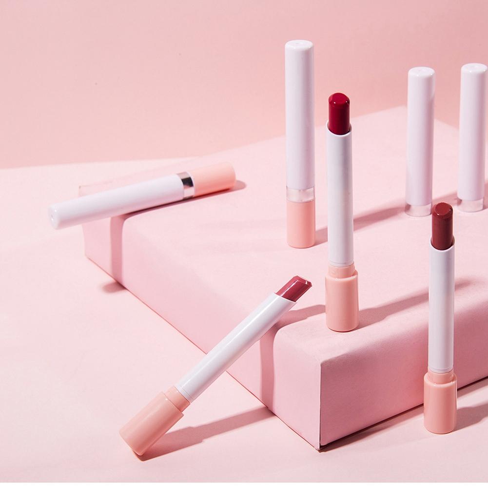 4pcs Matte Lipstick Longlasting Lip Gloss Smooth Waterproof Lip Makeup CosmeticSet A