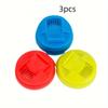 3/6pcs Beverage Can Cover Reusable Plastic Soda Cola Sealing Lids Standard Size Leakproof Can Protectors Drinkware Accessories
