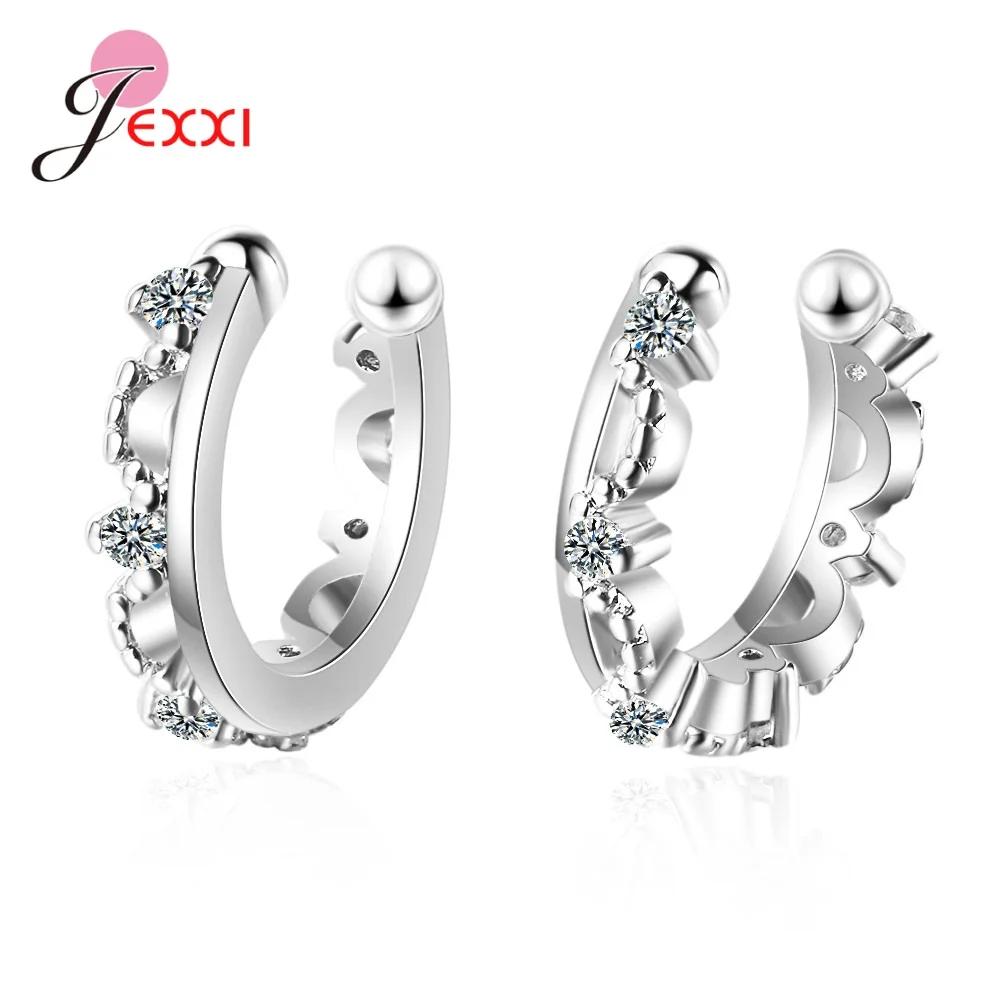 

Cubic Zircon Cartilage Ear Cuff No Piercing Earcuff Conch Cuff Earring Fake Ear Piercing 925 Sterling Silver Jewelry Gift