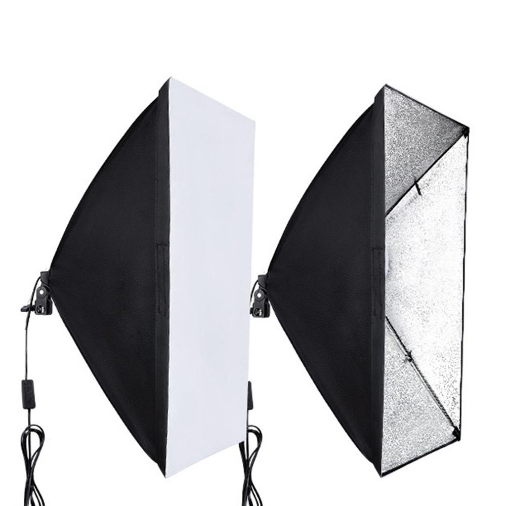 50 x 70cm Single Light Head Softbox Photography Studio Equipment for Portrait Product Shooting