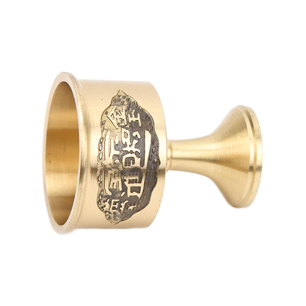 Liqueur Goblet Vintage Hand Made Pure Brass Durable Sturdy Polishing Beautiful Brass Chalice Cup