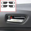For Toyota Corolla - Carbon Fiber Inner Car Door Handle Bowl Cover Trim
